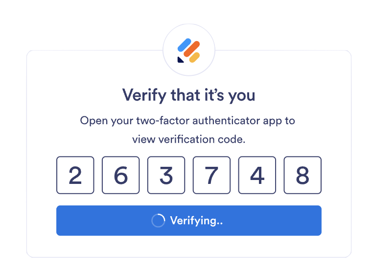 Enterprise Two-Factor Authentication — product screenshot