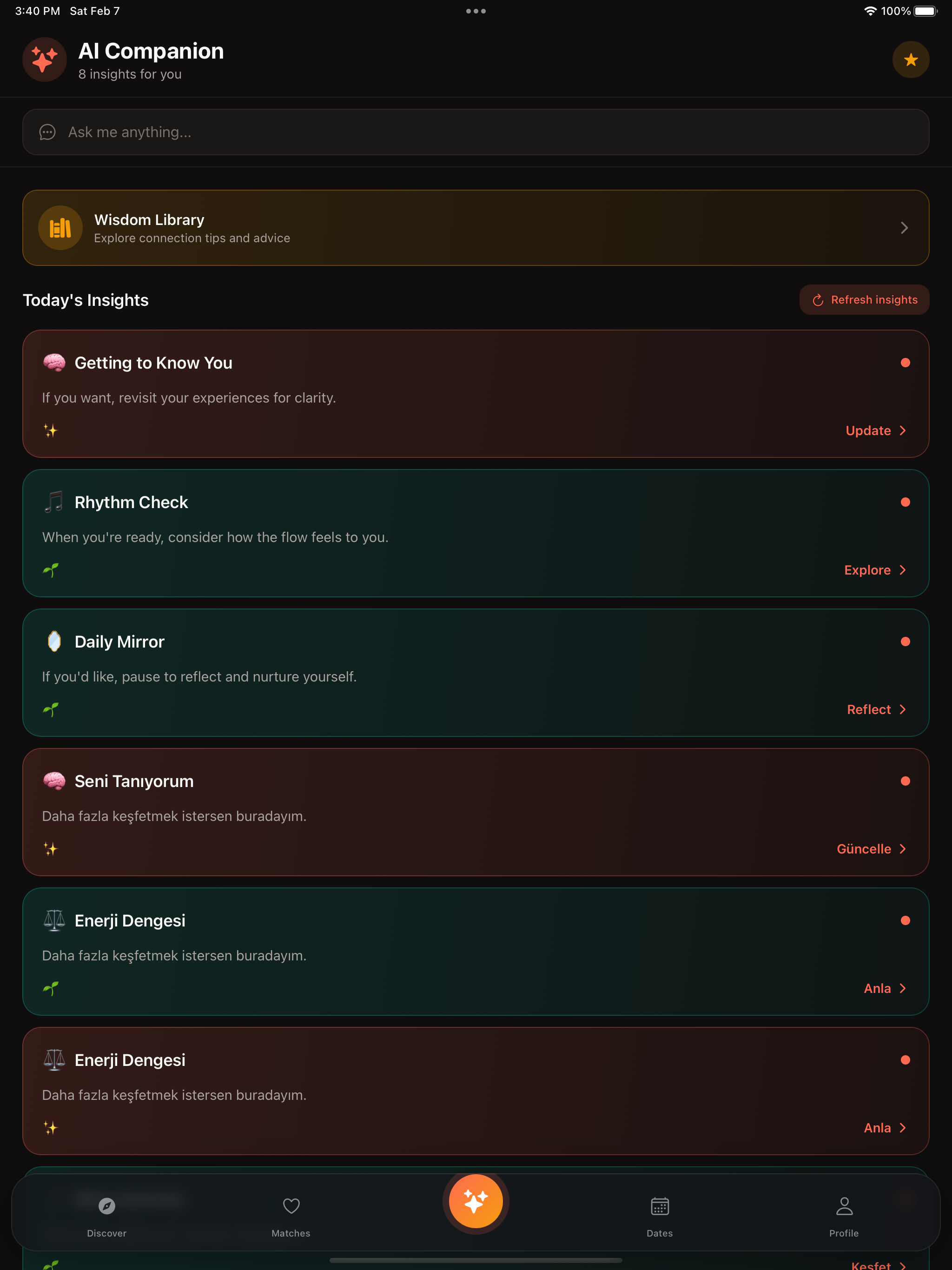 AI Companion knows your Insights